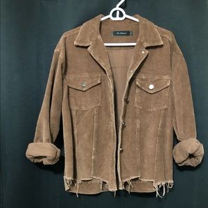 Oversized Corduroy Jacket